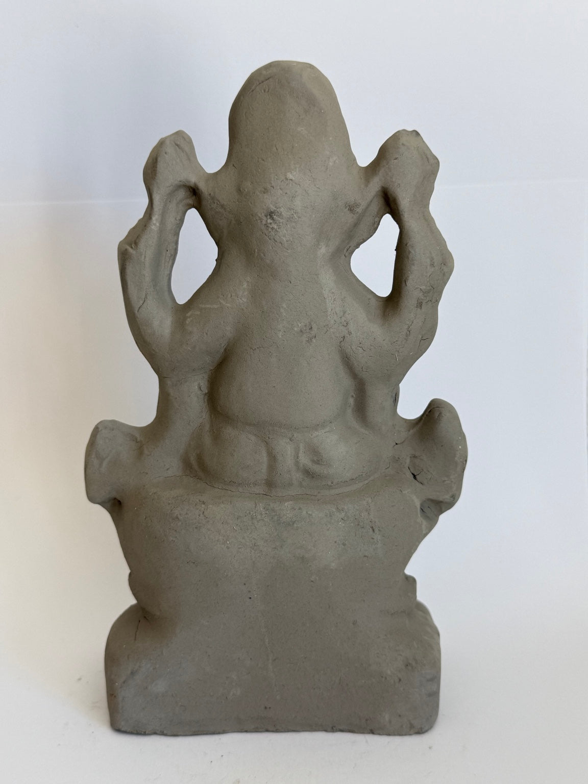 7" Handcrafted Clay Ganesh Idol