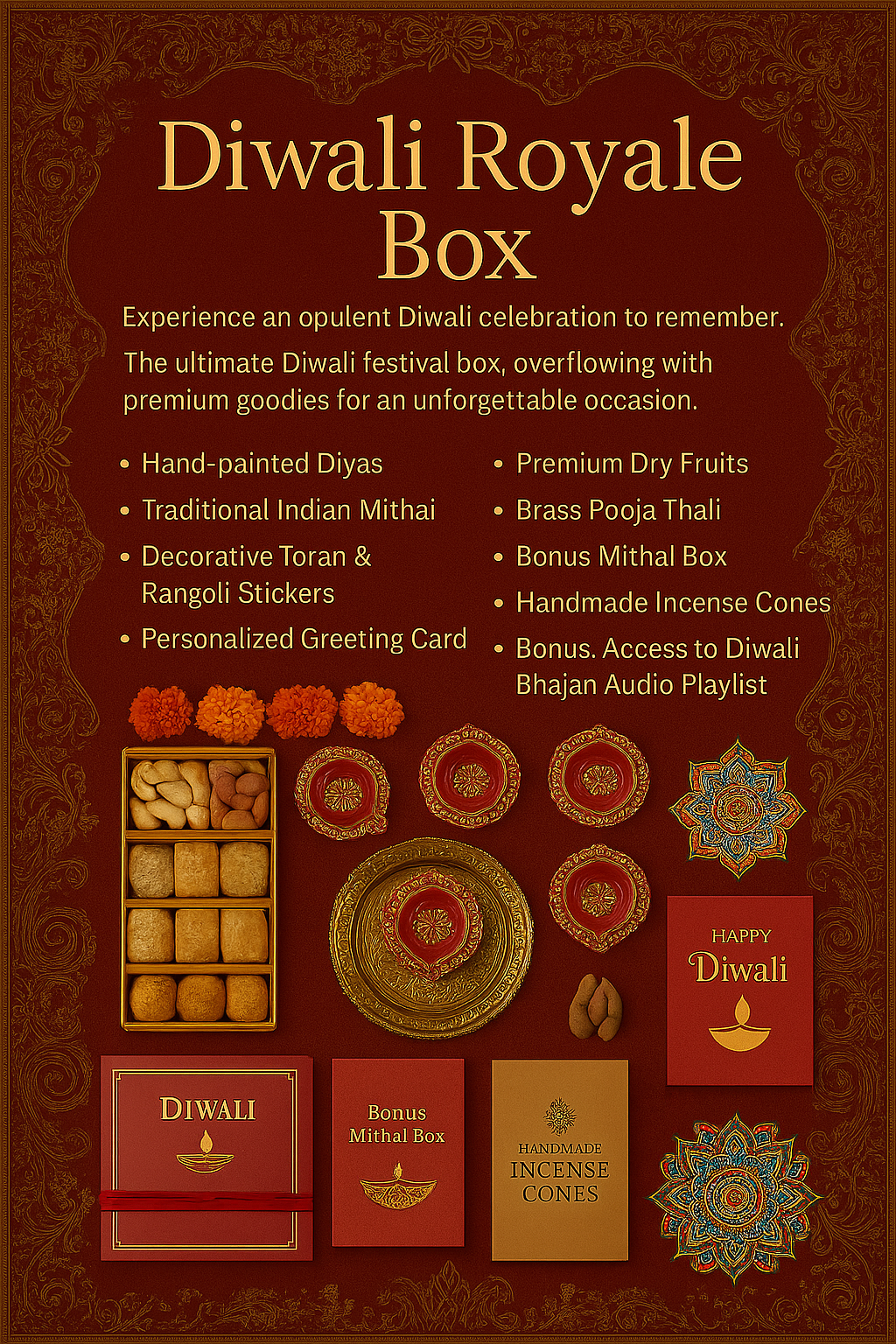 Diwali Royale Box β A Luxurious Celebration of Light & Tradition