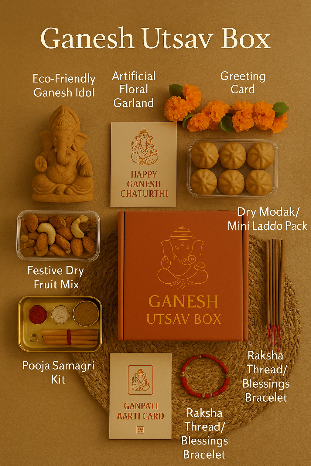 Ganesh Utsav Box β Celebrate Bappa's Arrival with Rituals, Sweets & Joy