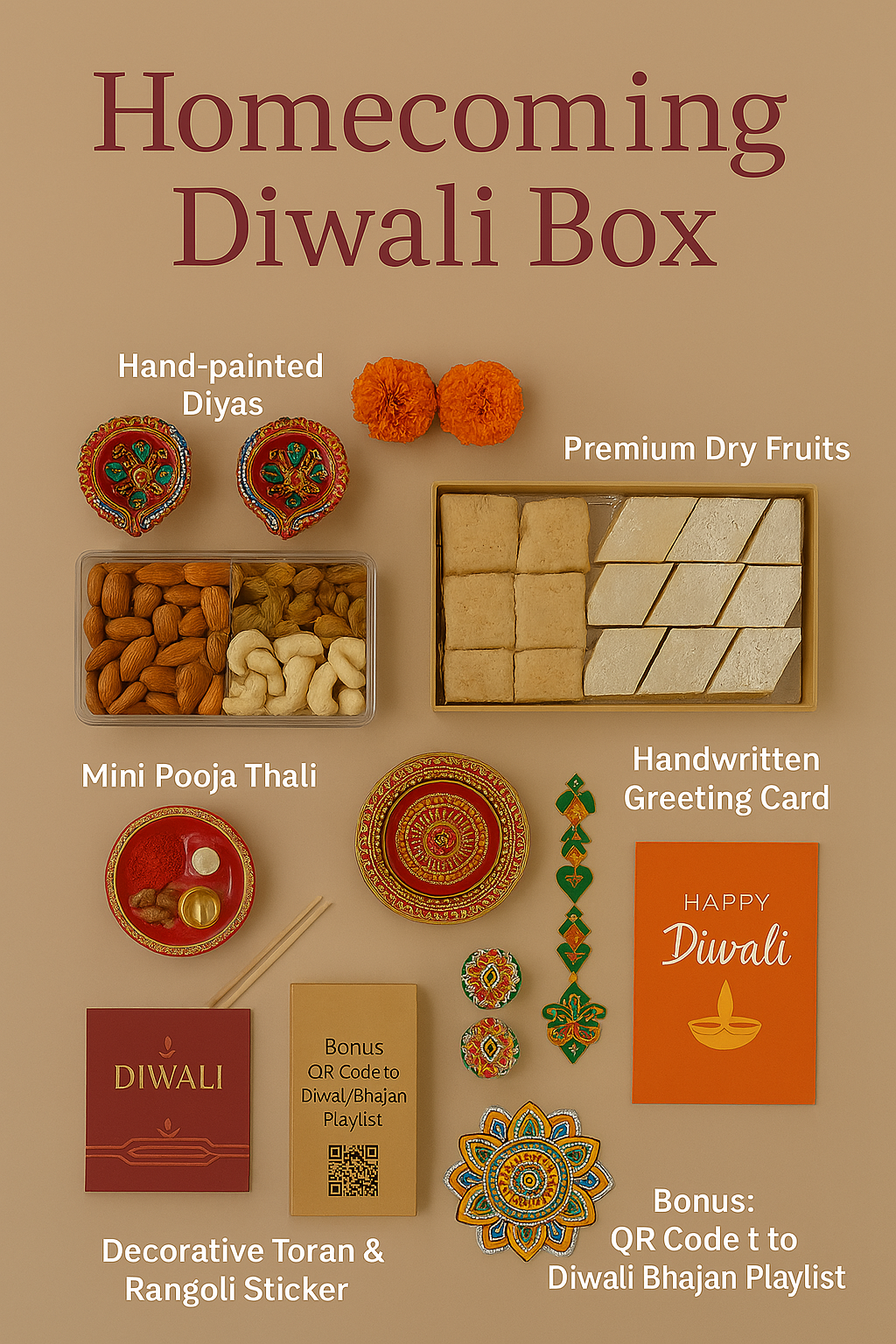 Homecoming Diwali Box – Celebrate Diwali from Anywhere in the World