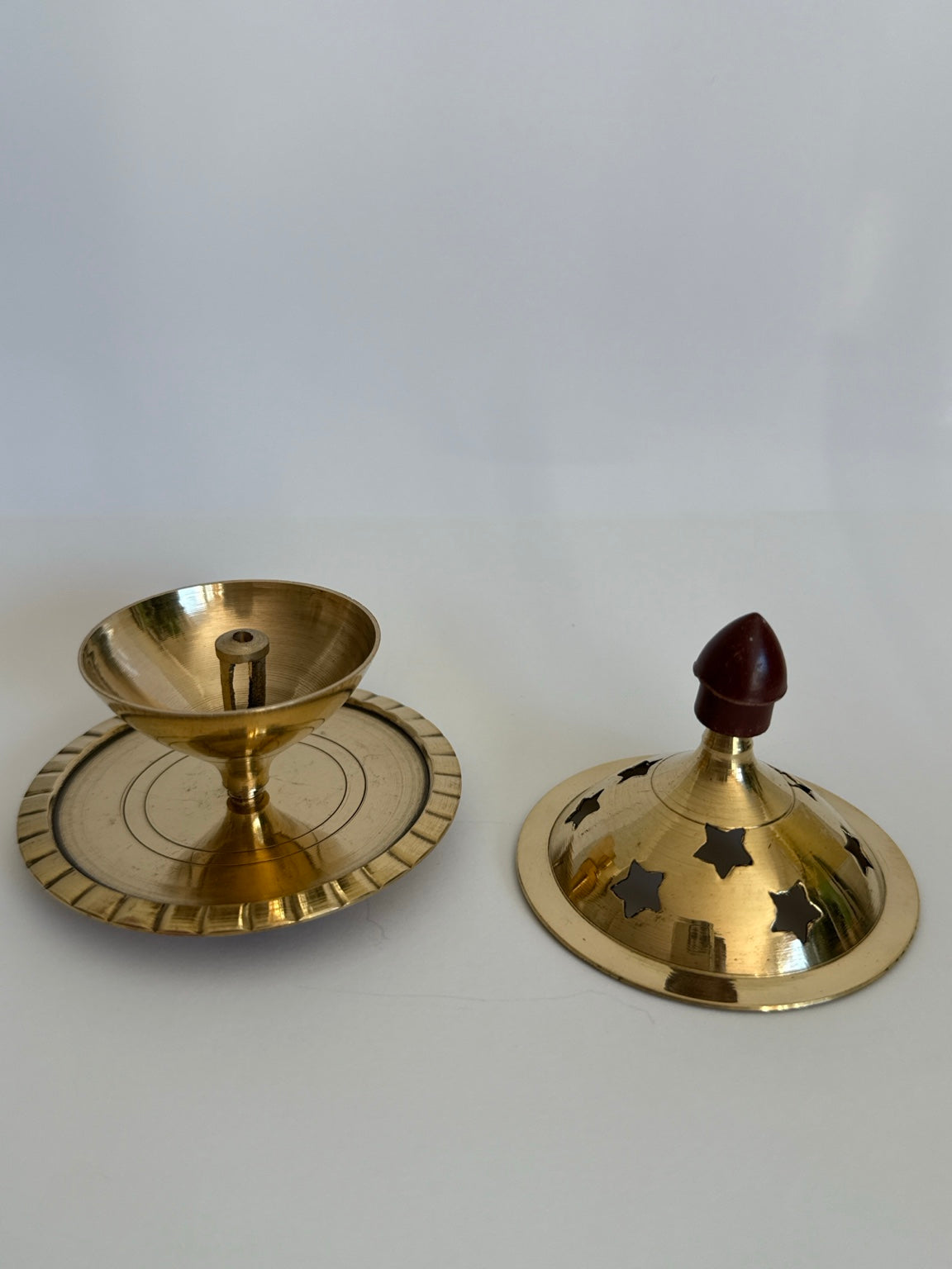 Bhuleshwar Market Brass & Glass Diya Lantern