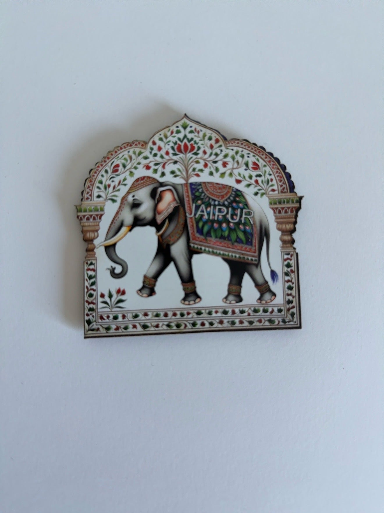 Jaipur Elephant Palace Arch Fridge Magnet