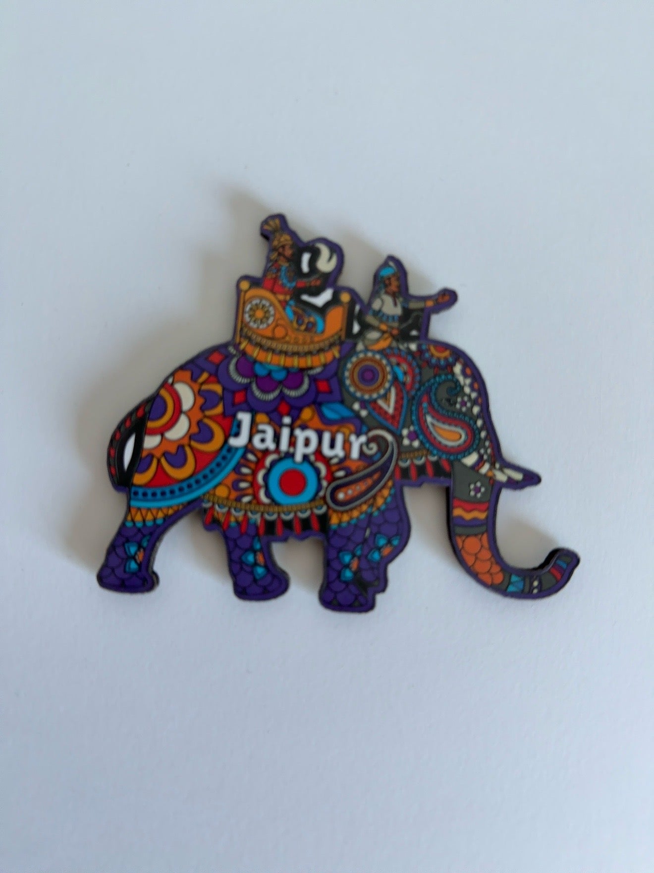 Jaipur Royal Elephant Fridge Magnet