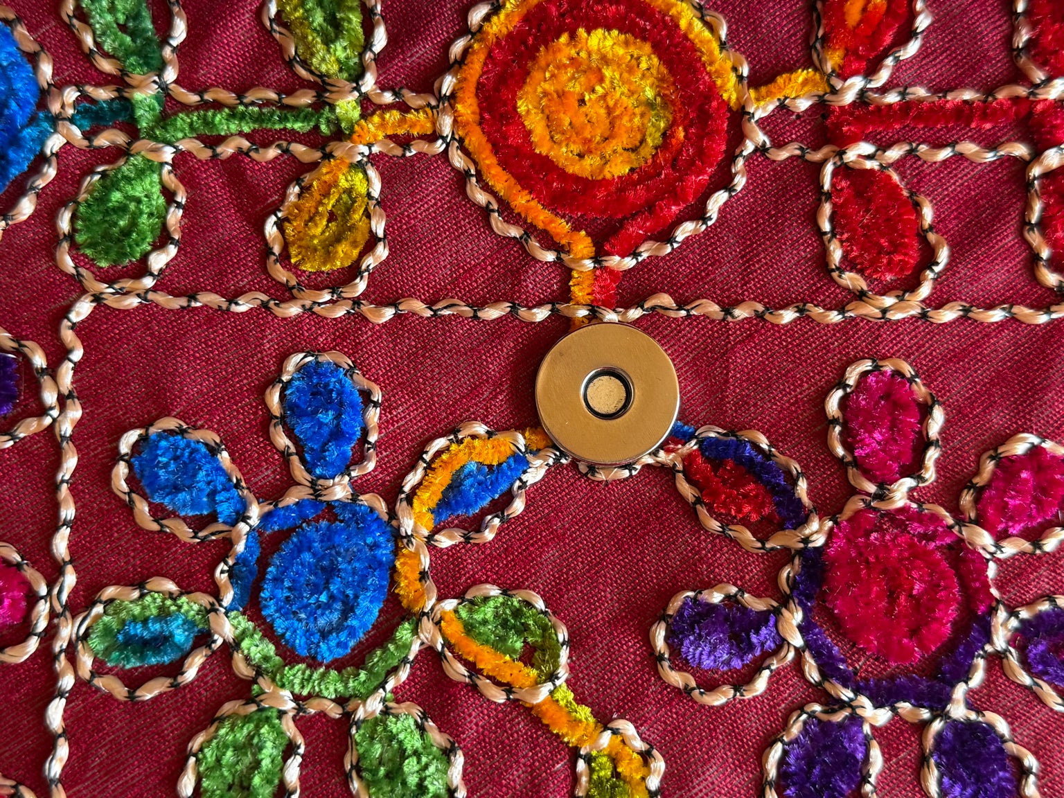 Handcrafted Rajasthani Embroidered Women's Purse – Multicolor Artisan Handbag | Jaipur Collection