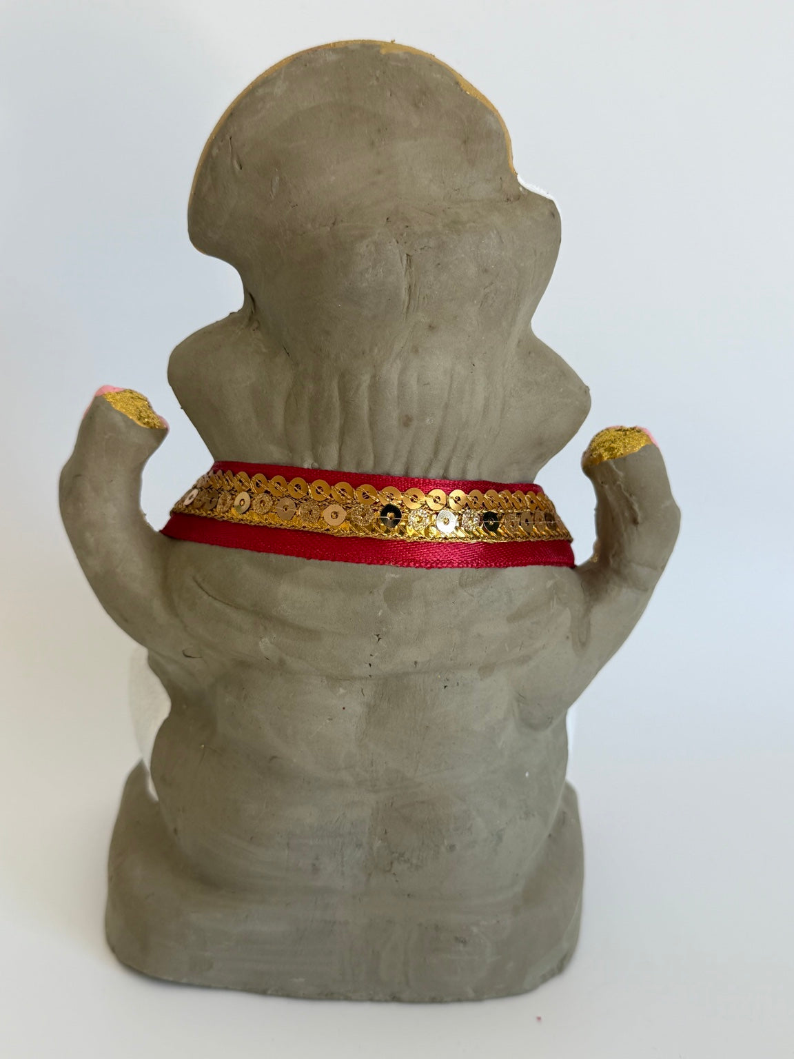 Handcrafted Shree Ganesha Idol – Royal Maharaja Style | Clay Ganesh Murti for Home & Pooja