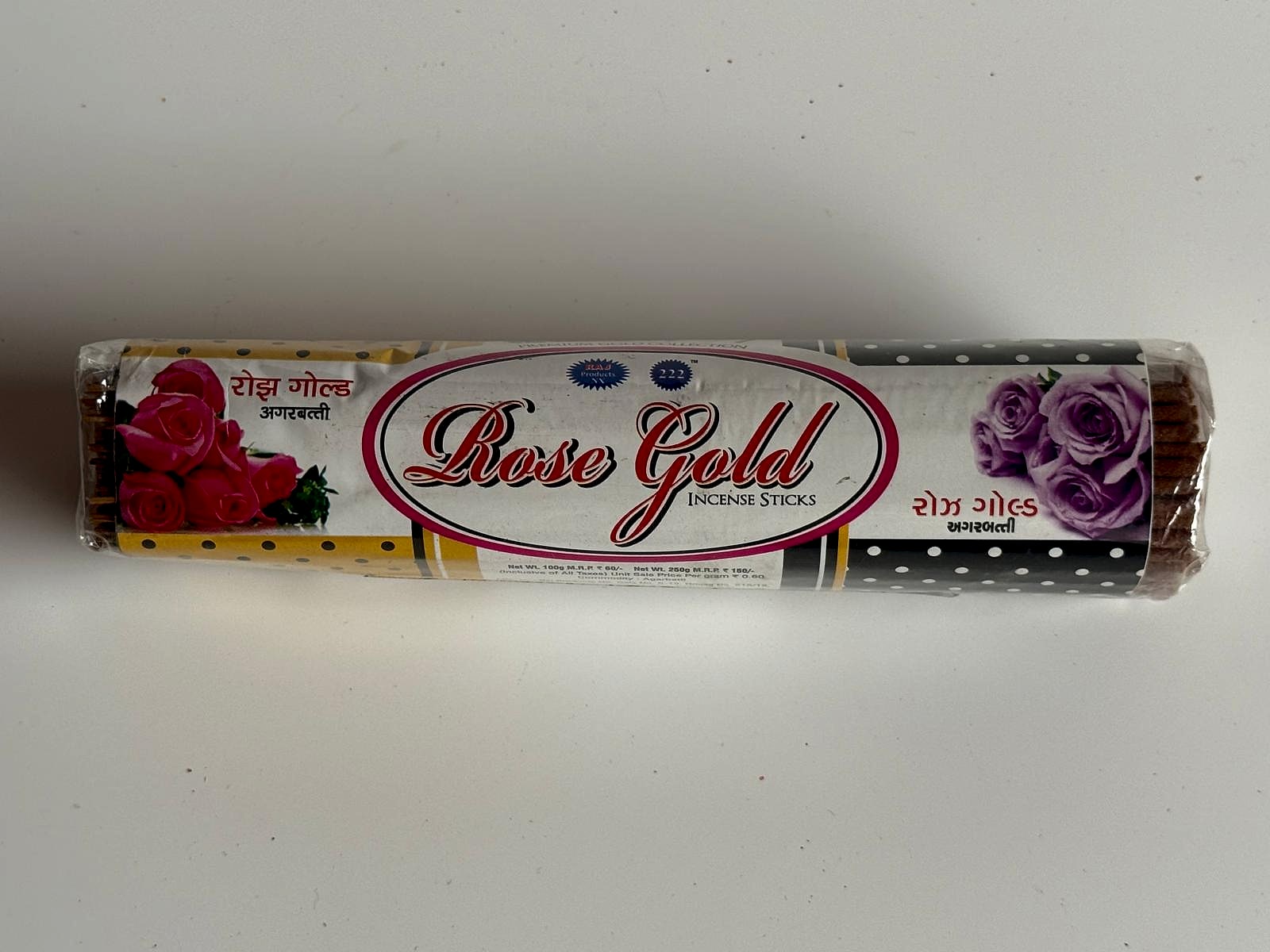 Duplicate image of Rose Gold Incense Sticks package