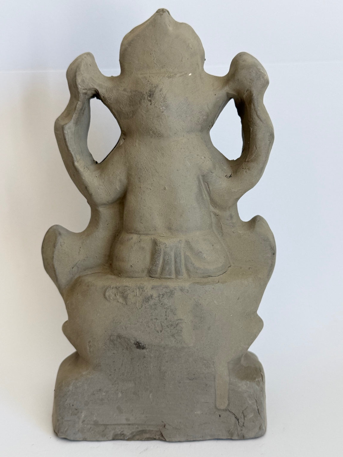 Handcrafted Natural Clay Ganesh Idol – 7 Inch