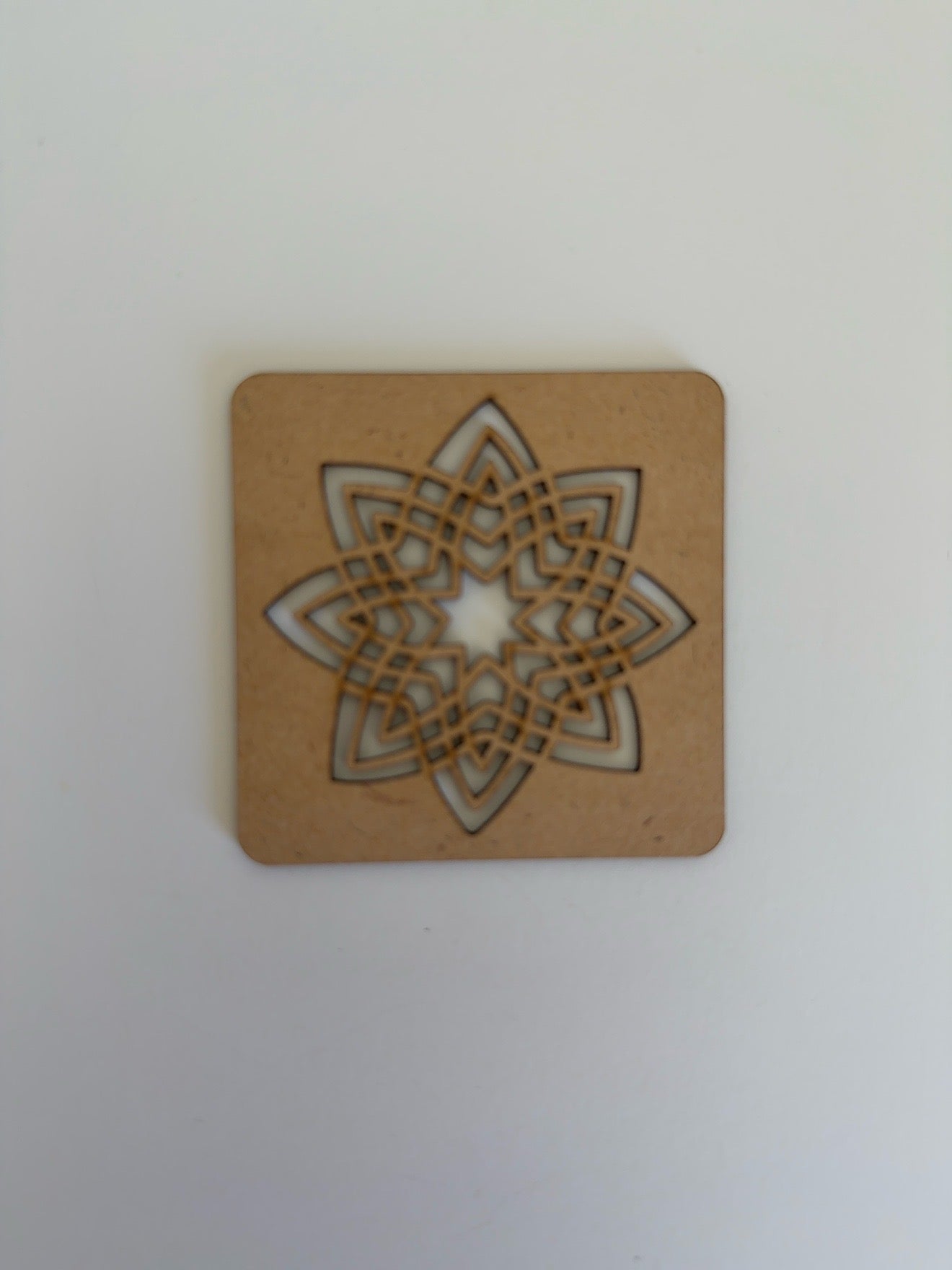 Sacred Mandala Rangoli Stencil – Geometric Harmony Design