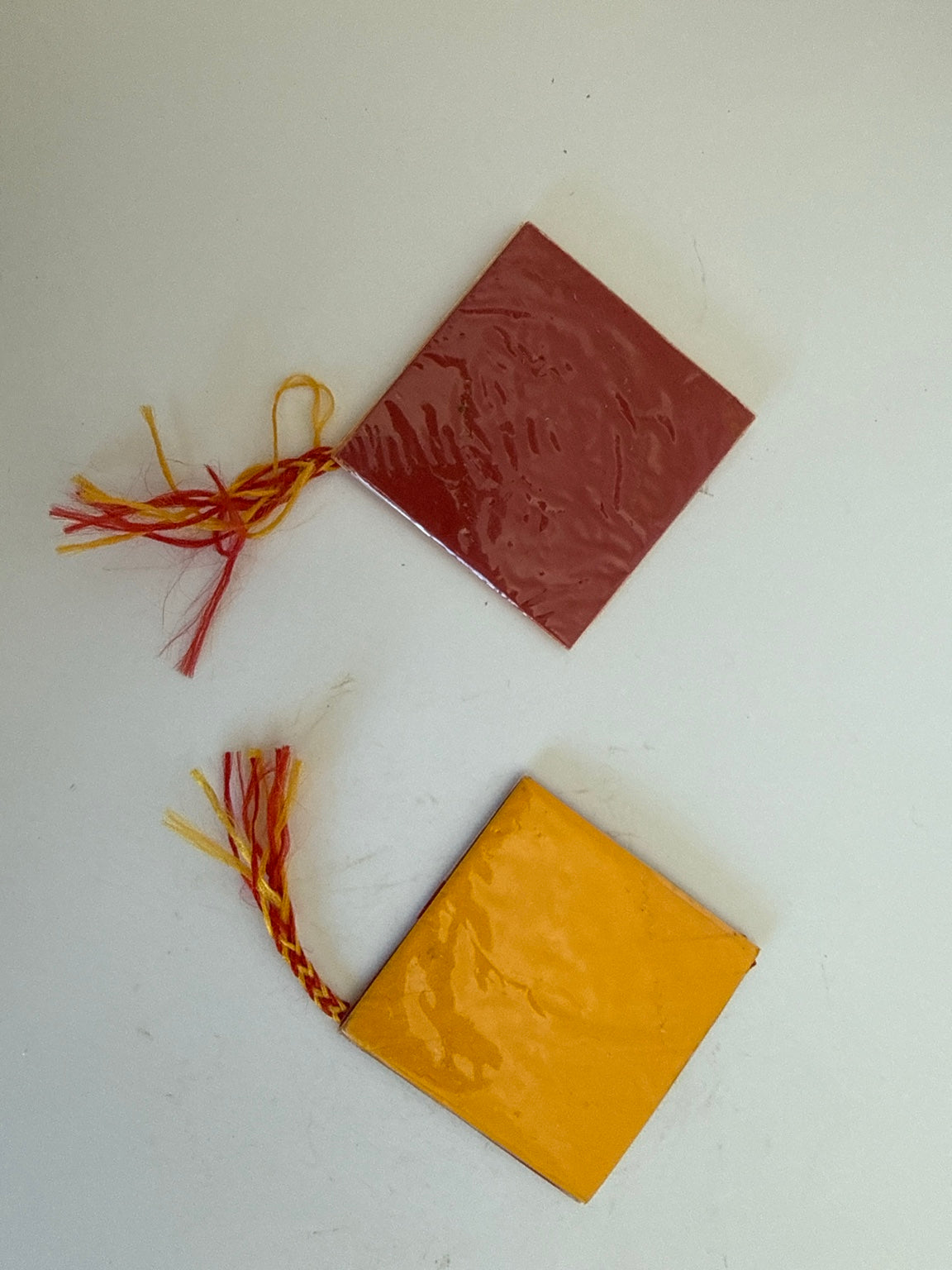 Handcrafted Haldi Kumkum Packet Set – Traditional Indian Ceremony Favor (2 Pieces)